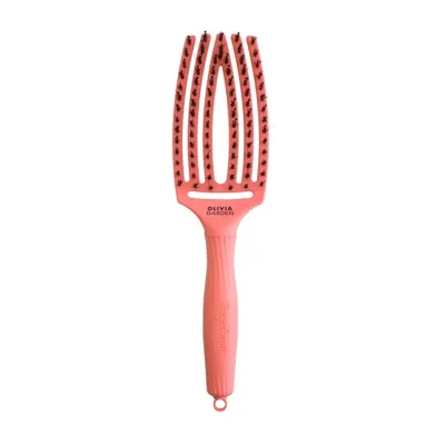 Olivia Garden Fingerbrush I'm Perfection szczotka do włosów z włosiem mieszanym Radiant Peach