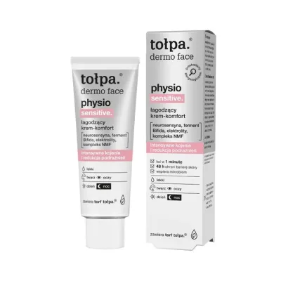 Tołpa Dermo Face Physio Sensitive łagodzący krem-komfort do pielęgnacji twarzy 40 ml