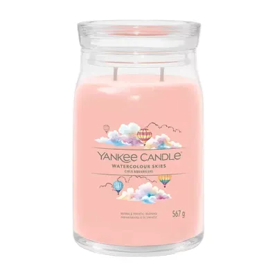 Yankee Candle Signature duża świeca zapachowa Watercolour Skies 567 g