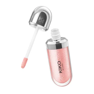 KIKO Milano 3D Hydra Lipgloss błyszczyk powiększający usta 04 Pearly Peach Rose 6,5ml