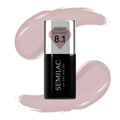 Semilac Smart Extend 8 in1 kolorowa baza hybrydowa 815 Delicate Mocca 7 ml