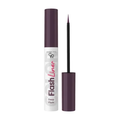 Golden Rose Flash Liner eyeliner w płynie 109 Deep Plum 3,5 ml