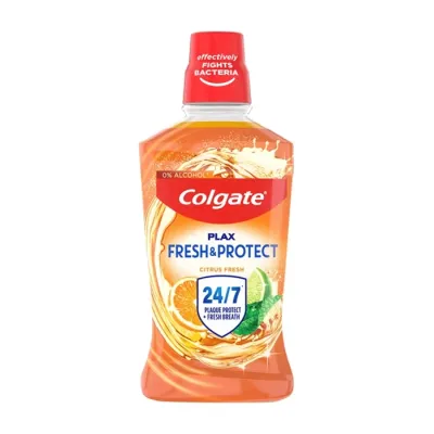 Colgate Plax Fresh & Protect płyn do płukania jamy ustnej Citrus Fresh 500ml
