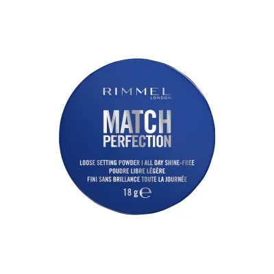 Rimmel Match Perfection matujący sypki puder do twarzy 001 18g