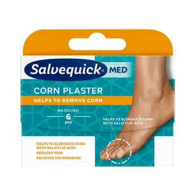 Salvequick Med Corn plastry na odciski 6 sztuk