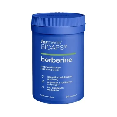 ForMeds BICAPS berberine suplement diety 60 kapsułek