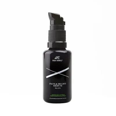 Pan Drwal Black serum do twarzy i brody 30ml