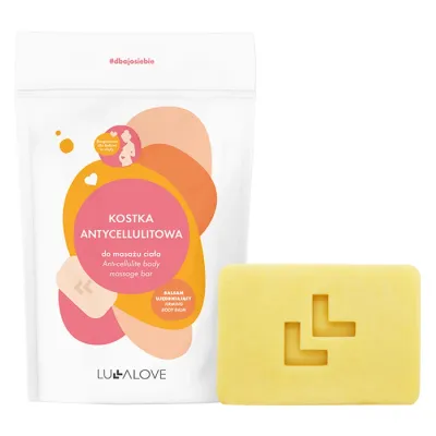 Lullalove antycellulitowy balsam w kostce do masażu ciała 70g