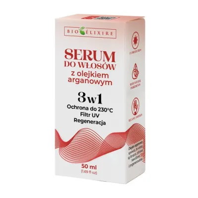 Bioelixire serum do włosów z olejkiem arganowym i filtrami UV 50 ml