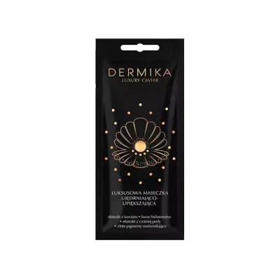 Dermika Luxury Caviar luksusowa maseczka ujędrniająco-upiększająca do twarzy 10ml