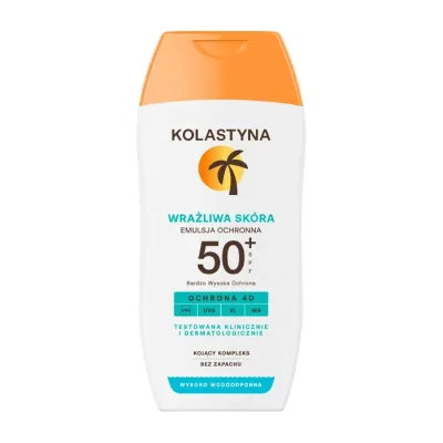KOLASTYNA WRAŻLIWA SKÓRA EMULSJA OCHRONNA SPF50+ 150ML