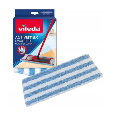 Vileda ActiveMax Microfibre&Cotton Refill wkład do mopa płaskiego 1 sztuka