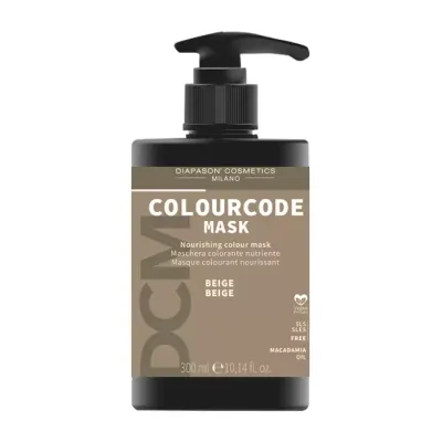 Diapason Cosmetics Milano Colourcode koloryzująca maska do włosów Beige 300ml