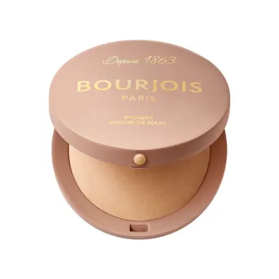 Bourjois Maxi Round Pot bronzer w pudrze do konturowania twarzy 001 Light Medium 7 g