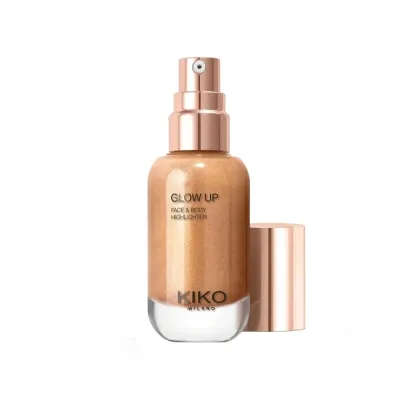 KIKO Milano Glow Up metaliczny rozświetlacz w płynie 02 Copper 30 ml