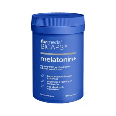 ForMeds BICAPS melatonin+ suplement diety 60 kapsułek