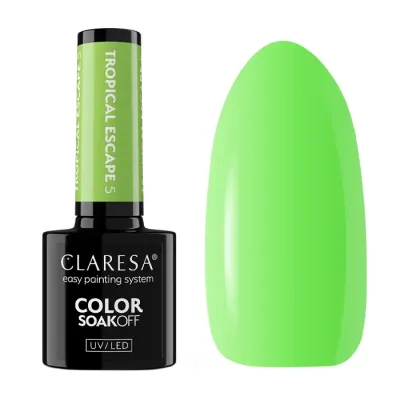 Claresa Soak Off lakier hybrydowy Tropical Escape 5 5 g
