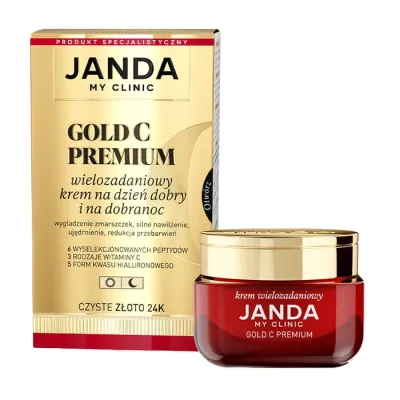 Janda Gold C Premium wielozadaniowy krem na dzień dobry i na dobranoc 50ml