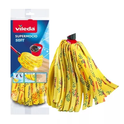 Vileda Supermocio Soft Refill wkład do mopa paskowego 1 sztuka