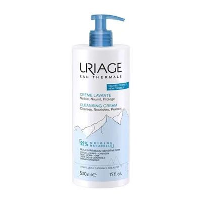 Uriage Eau Thermale Creme Lavante odżywczy krem do mycia twarzy i ciała 500 ml