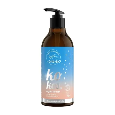 OnlyBio Hand in Balance mydło do rąk w płynie Kokos 400 ml