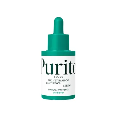 Purito Mighty Bamboo Panthenol bezzapachowe serum do twarzy 30 ml