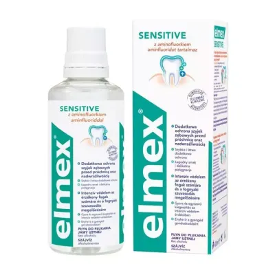 Elmex Sensitive płyn do płukania jamy ustnej 400ml