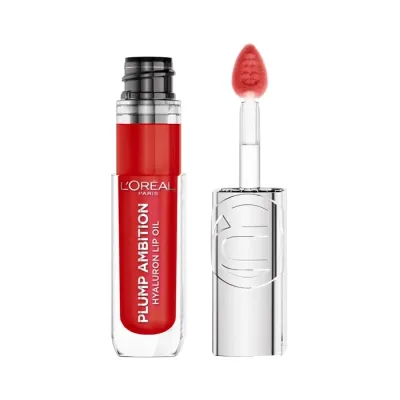L'Oréal Paris Plump Ambition hialuronowy olejek do ust 380 Rouge In Love 5 ml