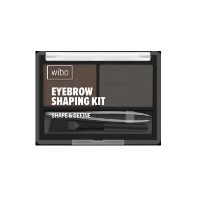 Wibo Shape&Define zestaw do makijażu brwi 5 Black Brown
