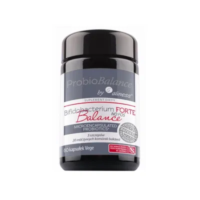 Aliness ProbioBalance Bifidobacterium Forte Balance No Foss probiotyk suplement diety 60 kapsułek