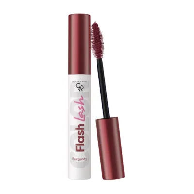 Golden Rose Flash Lash wodoodporny tusz do rzęs 10 Burgundy 9 ml