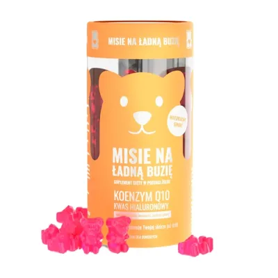 Noble Health Misie na ładną buzię suplement diety w postaci żelek 60 misiów 300g