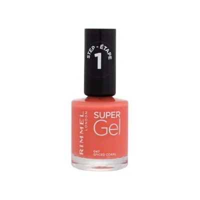 Rimmel Super Gel żelowy lakier do paznokci 047 Spiced Coral 12ml
