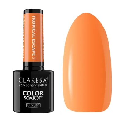 Claresa Soak Off lakier hybrydowy Tropical Escape 2 5 g