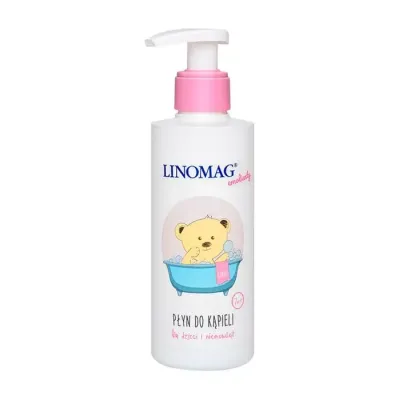 Linomag Emolienty płyn do kąpieli dla dzieci i niemowląt 400 ml