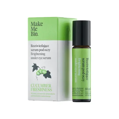 Make Me Bio Cucumber Freshness rozświetlające serum roller pod oczy 10ml