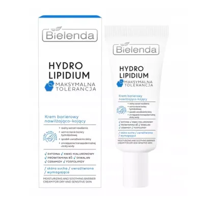 Bielenda Hydro Lipidium nawilżająco-kojący krem barierowy 50 ml