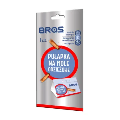Bros pułapka na mole odzieżowe 1 sztuka
