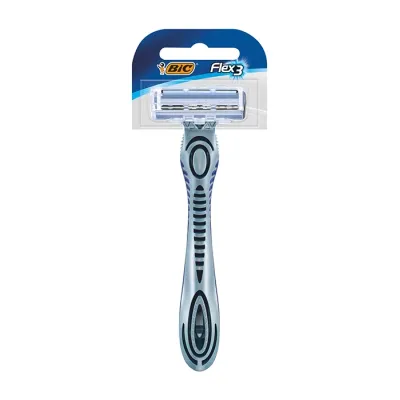 BIC Flex3 jednorazowa maszynka do golenia dla mężczyzn 1 sztuka