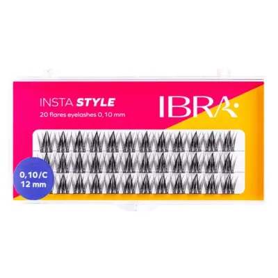 Ibra Insta Style syntetyczne kępki rzęs 12 mm