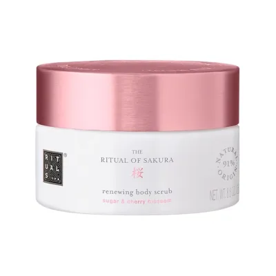 Rituals The Ritual Of Sakura Sugar & Cherry Blossom cukrowy peeling do ciała 250 g