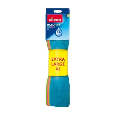 Vileda Microfibre Colors XL ściereczka z mikrofibry 4 sztuki
