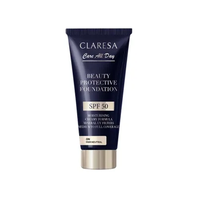 Claresa Care All Day nawilżający podkład z filtrem SPF50 0N Fair Neutral 30ml