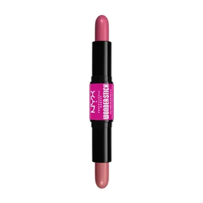 NYX Professional Makeup Wonder Stick dwustronny róż do policzków 01 Light Peach + Baby Pink 2 x 4 g