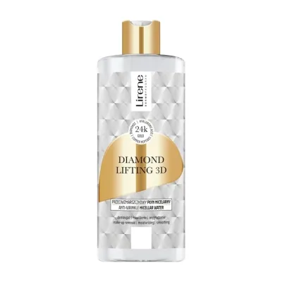 Lirene Dermoprogram Diamentowy Lifting 3D płyn micelarny 400 ml