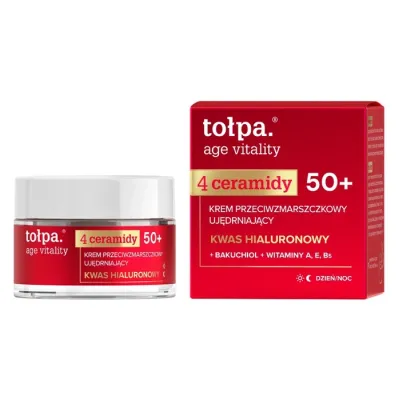 Tołpa Age Vitality 4 Ceramidy ujędrniający krem przeciwzmarszczkowy 50+ na dzień i noc 50 ml