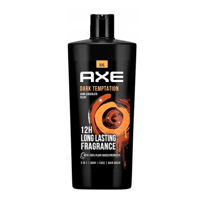 Axe Dark Temptation żel pod prysznic dla mężczyzn 3w1 700 ml