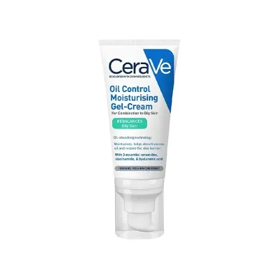 CeraVe Oil Control nawilżający żel-krem dla skóry mieszanej i tłustej 52 ml