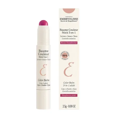 Embryolisse Secret de Maquilleurs sztyft koloryzujący 3w1 Rose Framboise 2,5 g