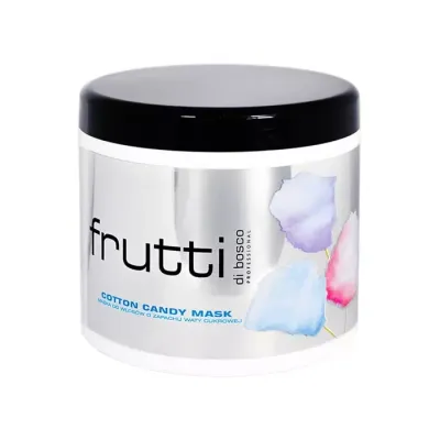 Frutti Professional Cotton Candy maska do włosów zniszczonych 1000ml